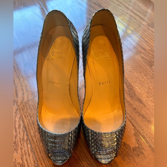 Christian Louboutin Very Prive Watersnake - Picture 4 of 13